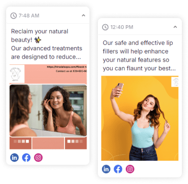 Automated Scheduling and Posting to Save Time