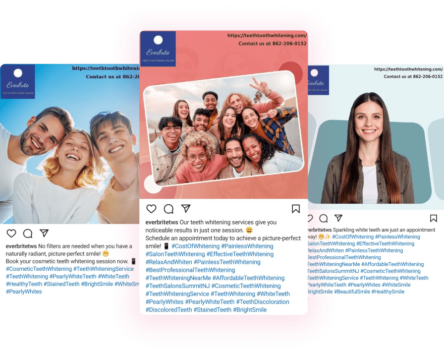 AI generated social posts