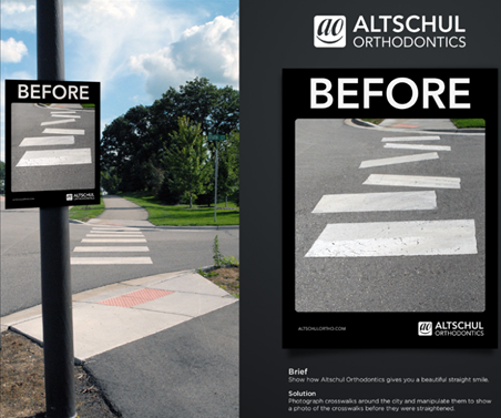 CROOKED PAINTING On The Street