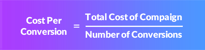 Cost Per Conversion