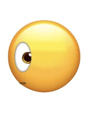 Tiktok Secret Emoji: Side Eye