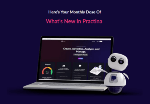 The newsletter sheds light on new updates, cutting-edge features, and Practina’s Premium Yelp Ads Partnership.