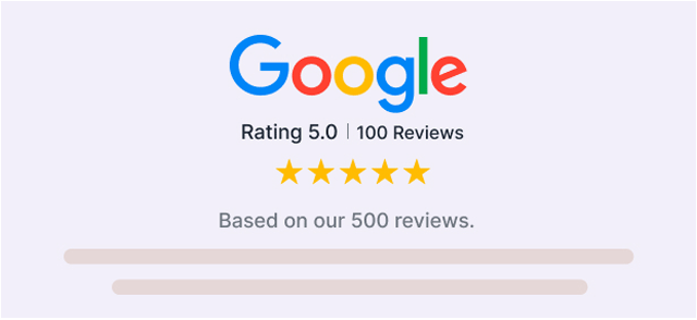 Auto-Updating Google Reviews Slider with Overall Rating