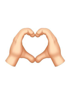 Heart hands