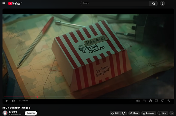 KFC × Stranger Things 5