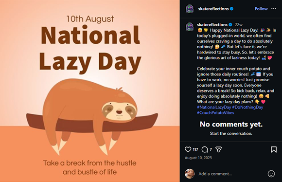 National Lazy Day
