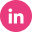 Pink circular info icon with a white lowercase i.