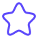 Blue outlined star icon, commonly used as a favorite or rating symbol